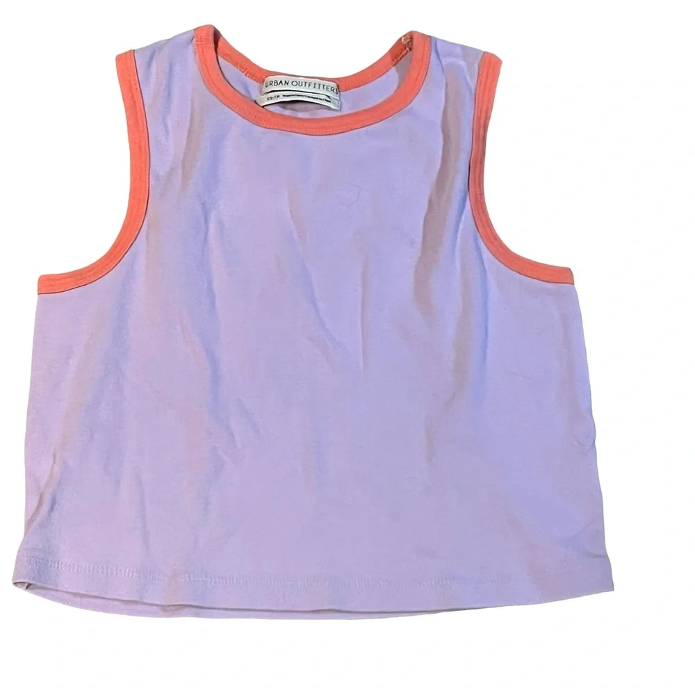 Urban outfitters purple tank crop top size XS